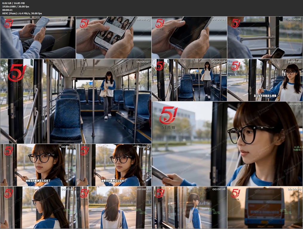 【AI短剧】《小明的一天》跑步路过的美女付费就可以解锁操逼支线，专挑3个漂亮妹子 配图13