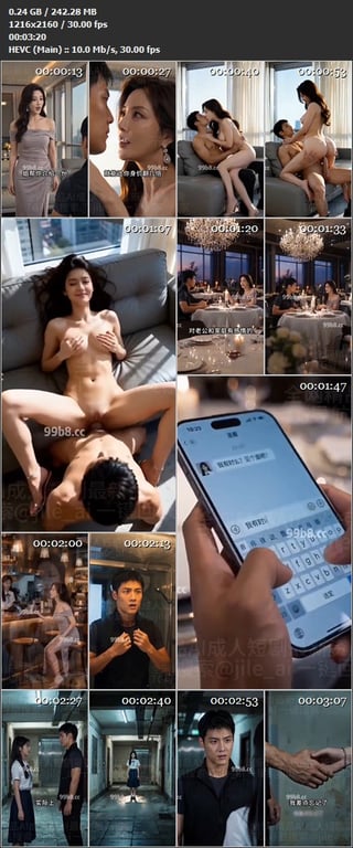 【AI短剧】《沪上野玫瑰的爱情故事》EP1-3集，穿着后妈包臀裙，紫色很有韵味性 配图8