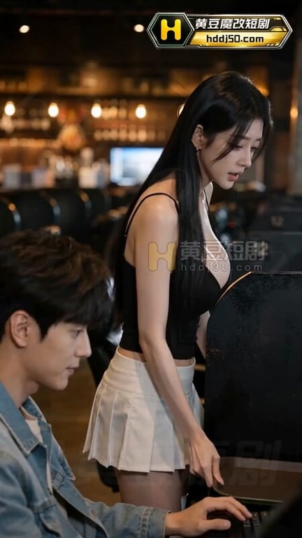 AI短剧《女神网咖》EP1-3 高清原版无第三方水印 配图31