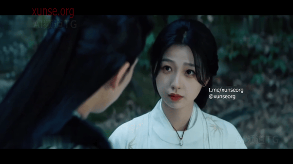 【AI脱衣】魔改电视剧《云之羽》虞书欣饰演云为衫曼妙身材的她跪趴宫门榻上，翘起雪 配图6