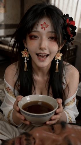 【AI自制小短剧】《梦幻金瓶梅1》大郎该吃药了，古风肏逼！ 配图1