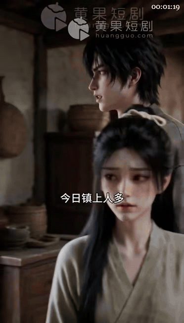 【AI短剧】《双生道侣：小院青梅仙门将至》EP1-9合集,只为守着苏棠安稳日子， 配图3