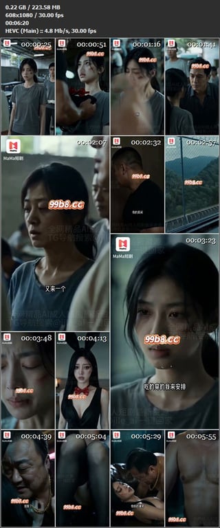 【AI短剧】《缅北的欲望孤注》EP1-6集，在园区强制做爱，后入猛操想把蛋都塞进 配图11