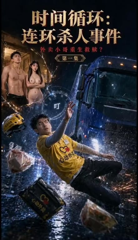 【AI短剧】✅《时间循环连环杀人事件》✅第1，2集愃 - 老宋论坛-老宋论坛