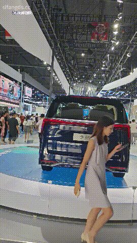 【mccd】车展系列：一箭双雕！两位肉丝蕾丝前台礼仪，窄内包裹下的迷人裙底风光等 配图2