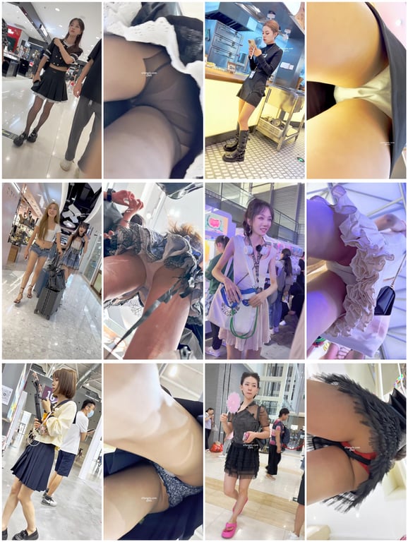 极致诱惑KFC街拍抄底神级合集23V 2025青春美少女私密瞬间大放送 配图3