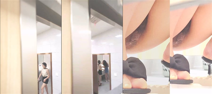 大神潜入商场女厕全景偷拍几位高颜值小姐姐各种极品美鲍鱼 配图9