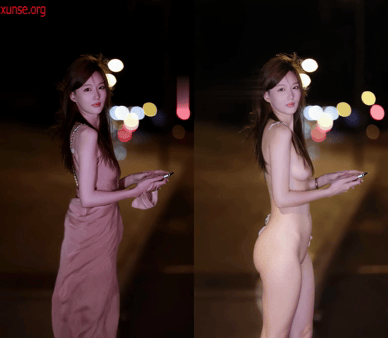 【AI脱衣】网红美女脱衣系列牛牛67（第二弹）长腿甜美车模愃氺 配图2
