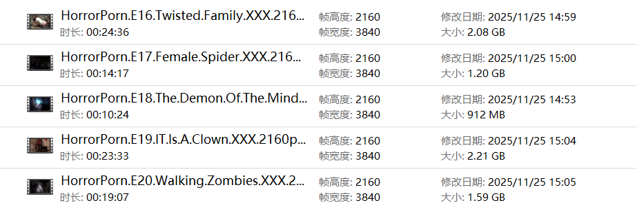 ⚠️世界上最好的恐怖色情电影【Horror Porn】化妆特效皆是专业级，4K无水印资源 E16-E20 - 老宋论坛-老宋论坛