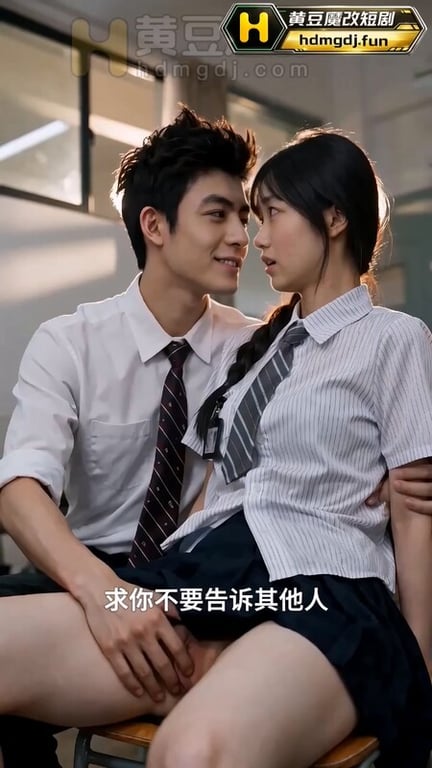 AI短剧《飘飘欲仙富二代征服校园母狗》EP1-5 原版 配图9