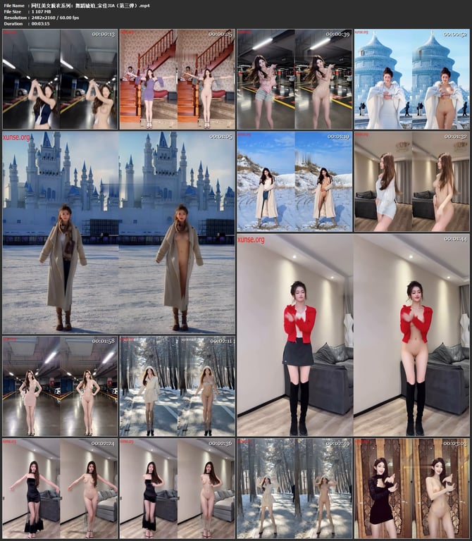 【AI脱衣】网红美女脱衣系列宋佳JIA（第三弹）舞蹈琥珀愃氺 配图7