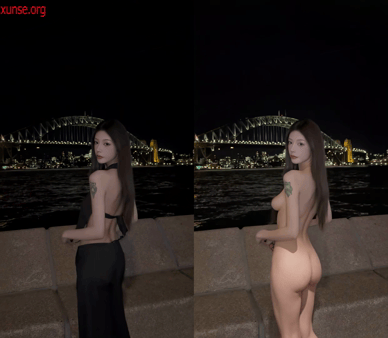 【AI脱衣】网红美女脱衣系列Yue.越小越硬核打碟DJ愃氺 配图3