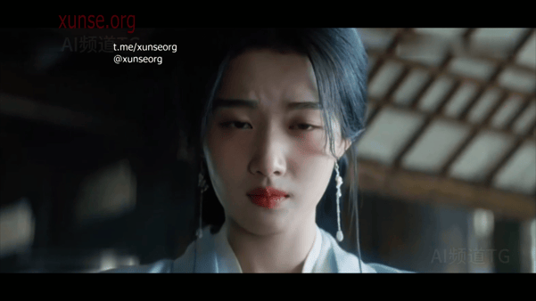 【AI脱衣】魔改电视剧《云之羽》虞书欣饰演云为衫曼妙身材的她跪趴宫门榻上，翘起雪 配图2