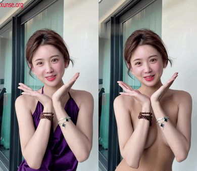 【AI脱衣】网红美女脱衣系列李素妍笑容灿烂的御姐氺 配图5