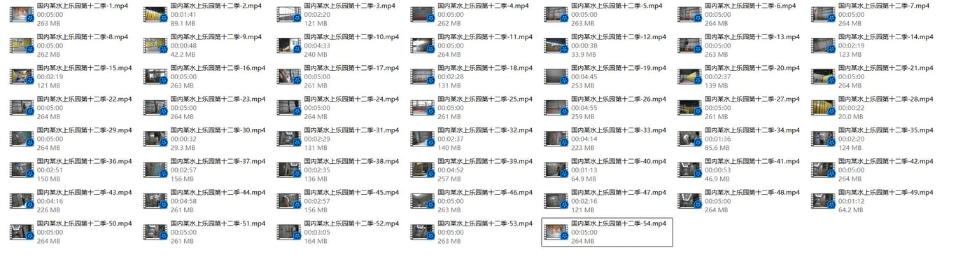 国内某水上乐园浴室十二季 燕环肥瘦 各类妹子都有 某房版本[9.91G/03:1 配图8