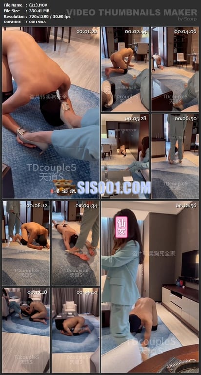 ㊙【SM调教】【天道夫妻】女王调教双男排队接受调教拉屎给男M吃束缚捆绑④6V 配图8
