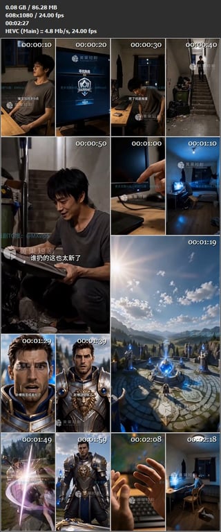 【AI短剧】《最强显示器》EP1-9集，那些只能隔着荧幕远观的看板娘、高冷女战神 配图10