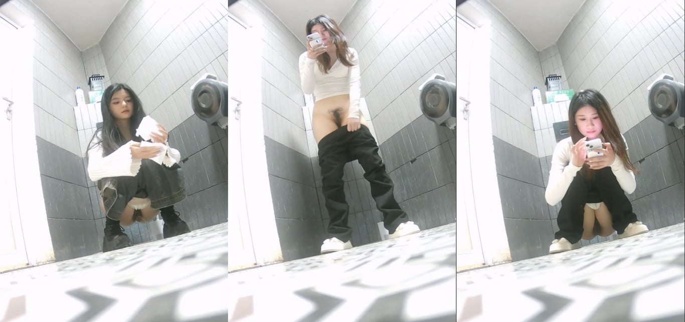 精品厕拍⑴，办公楼女卫生间2K高清偷拍数位小姐姐方便，脸穴同框愃 配图7