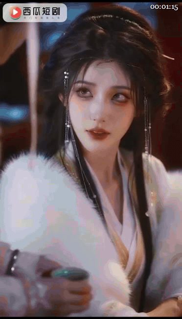 【AI短剧】《我代替姐姐嫁给了十恶不赦的摄政王》EP1集,她眼神复杂身体逐渐贴近 配图4