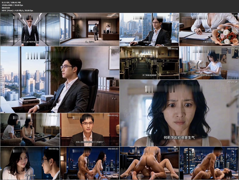 【AI短剧】《金鳞岂是池中物》EP6-13集，著名小说改编作品，霸总女友被精神小 配图11