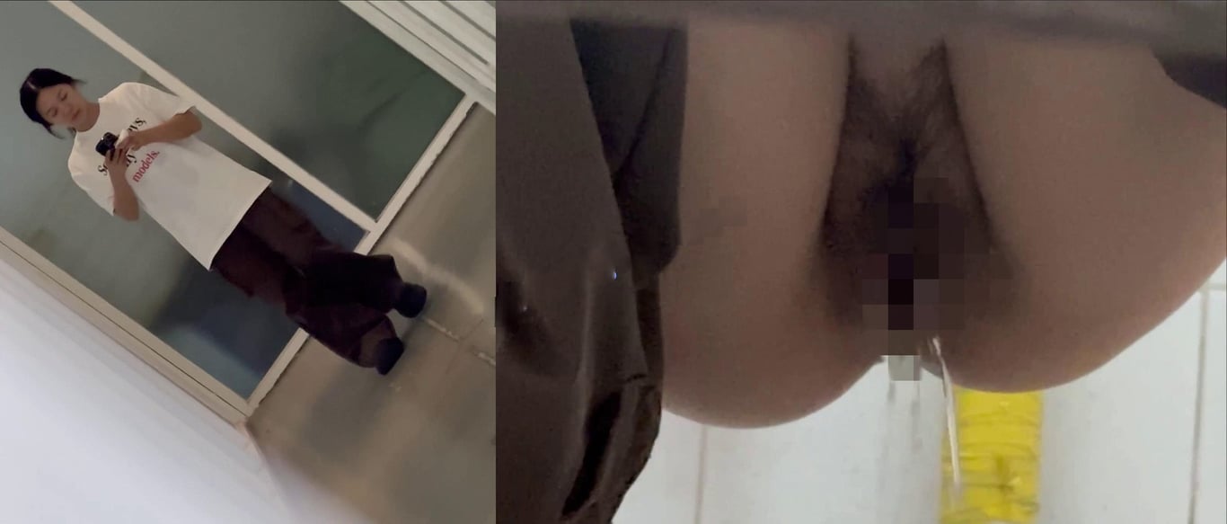 【厕拍】灯火通明偷拍极品女神拉屎撒尿 高清诱惑系列 配图19
