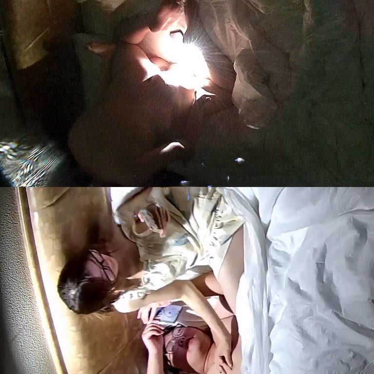 4-19 酒店偷拍:腿毛旺盛的小邋遢胖有一个好看的小白袜女朋友[1.48G/05 配图3