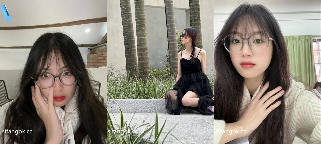 云盘高质露脸泄密！斯文眼镜反差女大学生与校内男友开房各种造爱自拍流出 配图9
