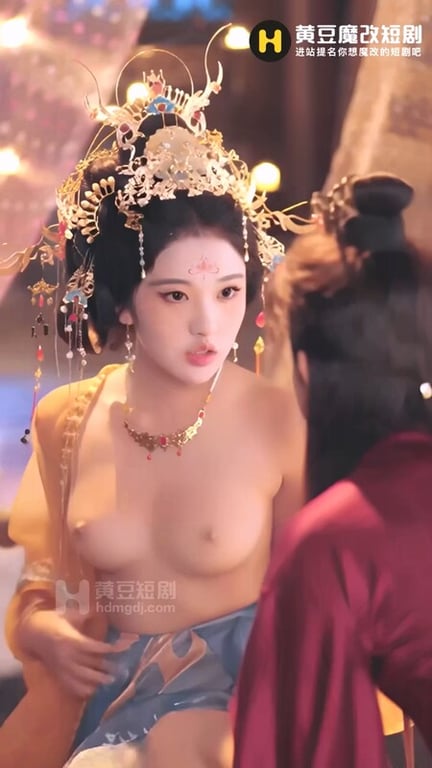【AI短剧】『九品权臣』全2集 ！皇后的淫乱性事偷奸宦官骑乘榨精！ 配图26
