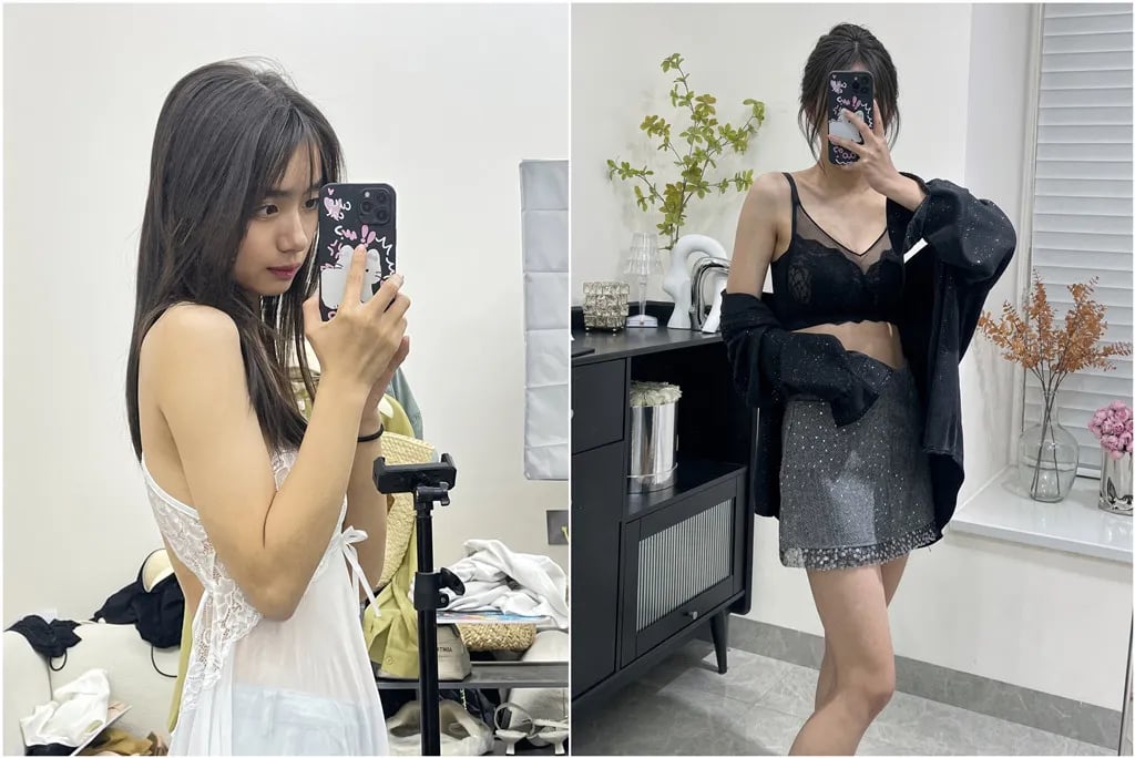 ⭐⭐【独家泄密】郑州极品爆乳高颜骚女友 淋浴头猛喷粉穴自抠特写 掰开骚逼给男友看 配图2