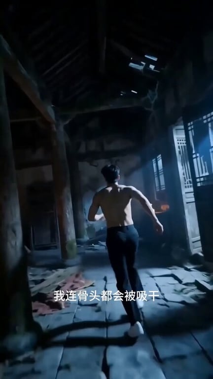 【AI短剧】『古寺艳鬼录』第1-3集 被聂小倩全裸摄魂采阳销魂又刺激骨髓都要被榨 配图33