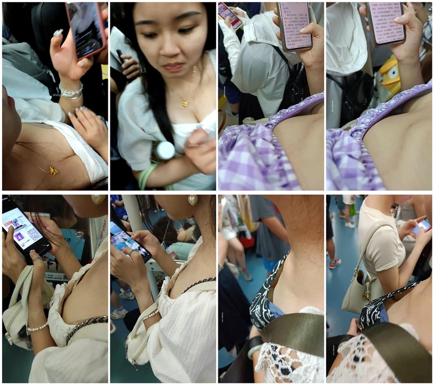 极致诱惑【地铁偷窥拍奶】近距离真空大奶高抄 小咪咪奶头若隐若现 身临其境第1季1 配图3