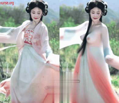 【AI明星脱衣】白鹿-明星脱衣---赵白鹿脱衣视频~第四弹！氺 配图4