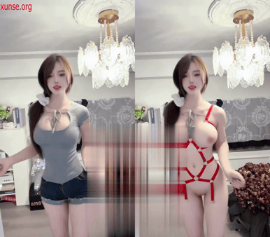 【AI脱衣】奶茶一号--第五弹--网红脱衣--天然G乳！！抖起来波涛汹涌，手感绝 配图5