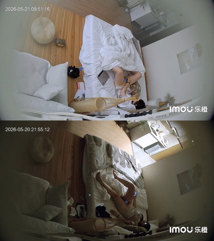 乐橙酒店精品房偷拍5.20当天高颜值女孩被男友放白鸽只能无奈一个人在酒店做爱（3 配图6