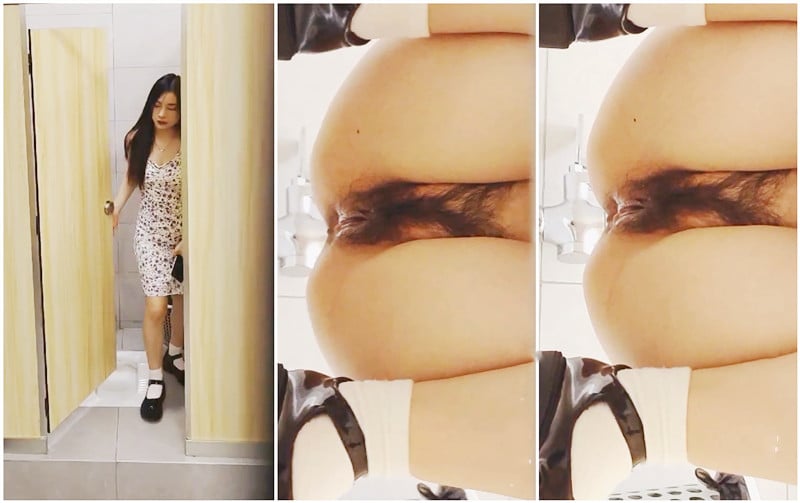 商场女厕全景偷拍几位高颜值美女各种极品美鲍鱼 配图10