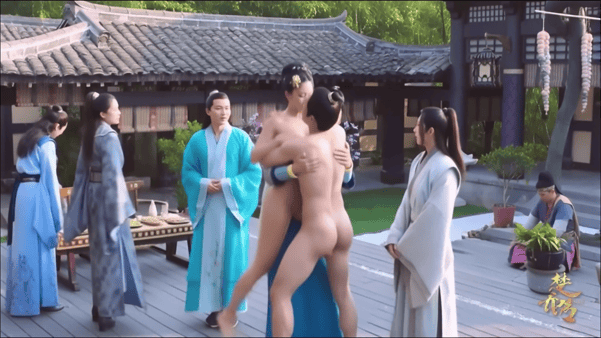 【AI脱衣+AI推演】魔改无水印剧情版电视剧《楚乔传》第二集 赵丽颖 李沁  黄 配图5