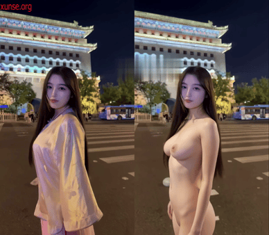 【AI脱衣】网红美女脱衣系列白月光好大好白愃氺 配图4