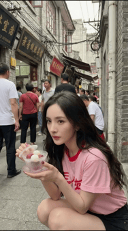 【AI脱衣+AI推演】内地当红女星网红大合集脱衣口爆颜射爱爱! 配图12