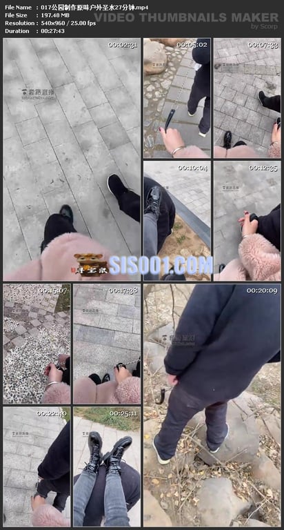 ㊙【SM调教】【罗宾女王】公园制作原味户外圣水/坏心双主虐狗_暴力女仆蜜儿角色反 配图3