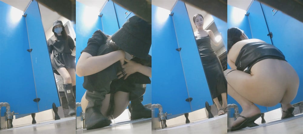 商场蓝色隔板女厕全景偷拍几位高颜值美女❤️人美B嫩 - 老宋论坛-老宋论坛