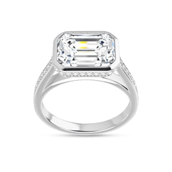 emerald-moissanite-bezel-pave-engagement-ring-122578em