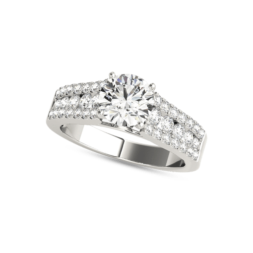 round-moissanite-cross-band-engagement-ring-50809rd