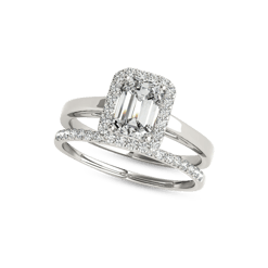 emerald-moissanite-pave-halo-wedding-set-ring-50920wem