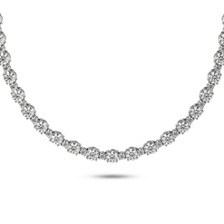 Intimate Round 4 Prongs Tennis Necklace