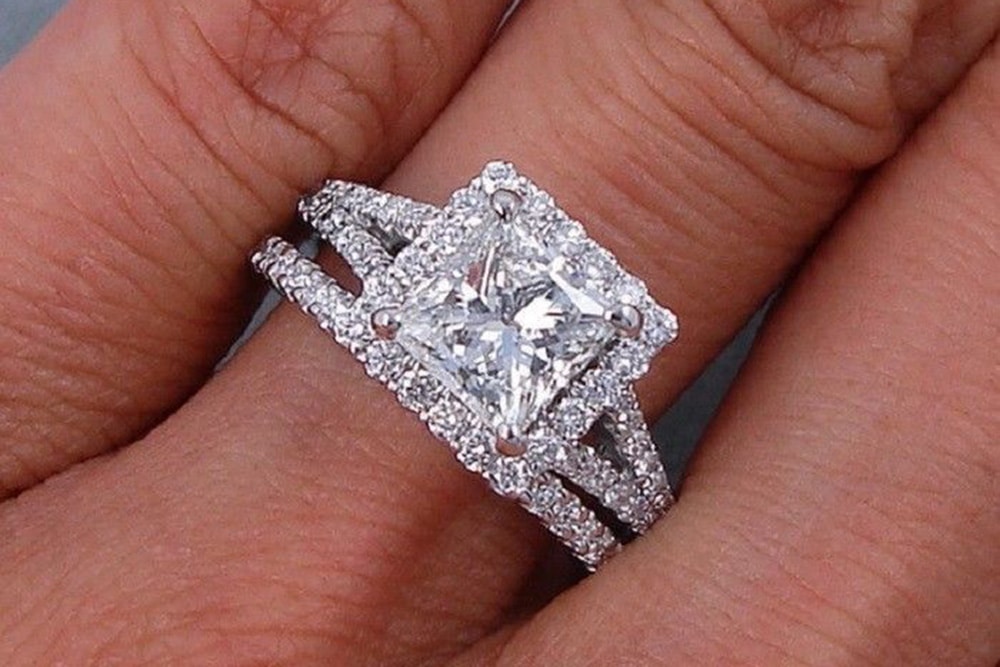 Princess Cut Engagement Rings Long Beach, CA