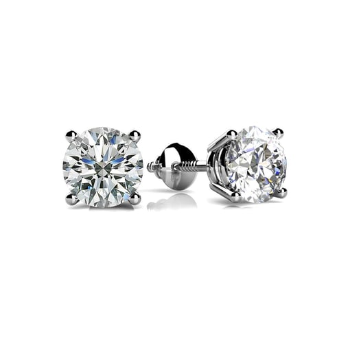 Round Basket Stud Earrings