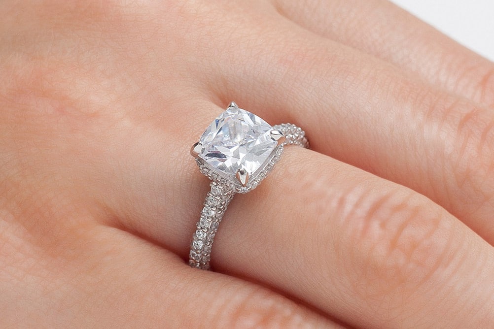 Cushion Cut Engagement Rings Kirkland, WA