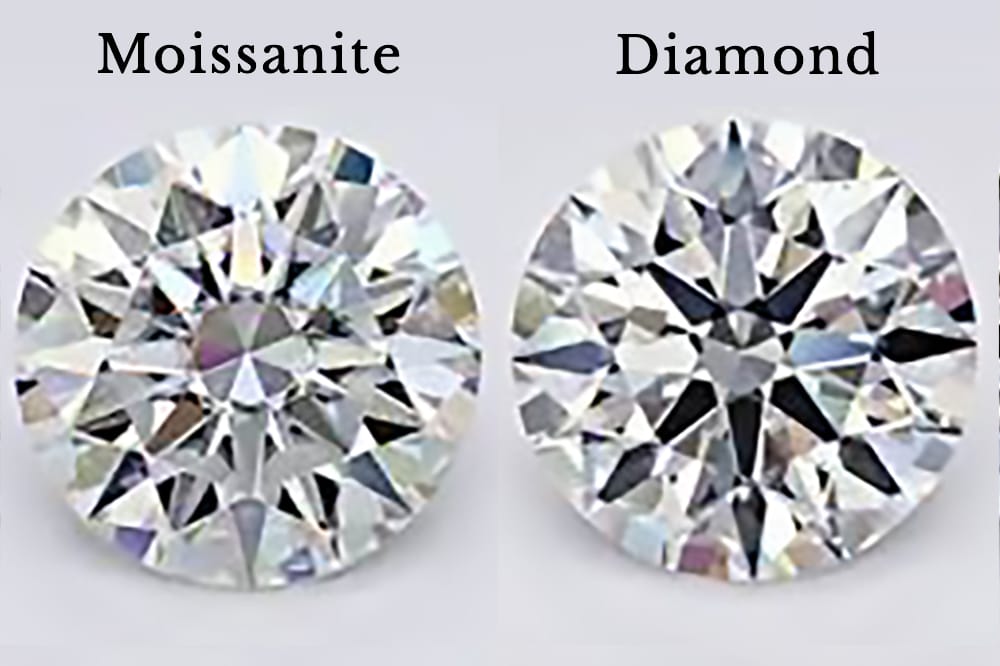 Moissanite vs Diamond