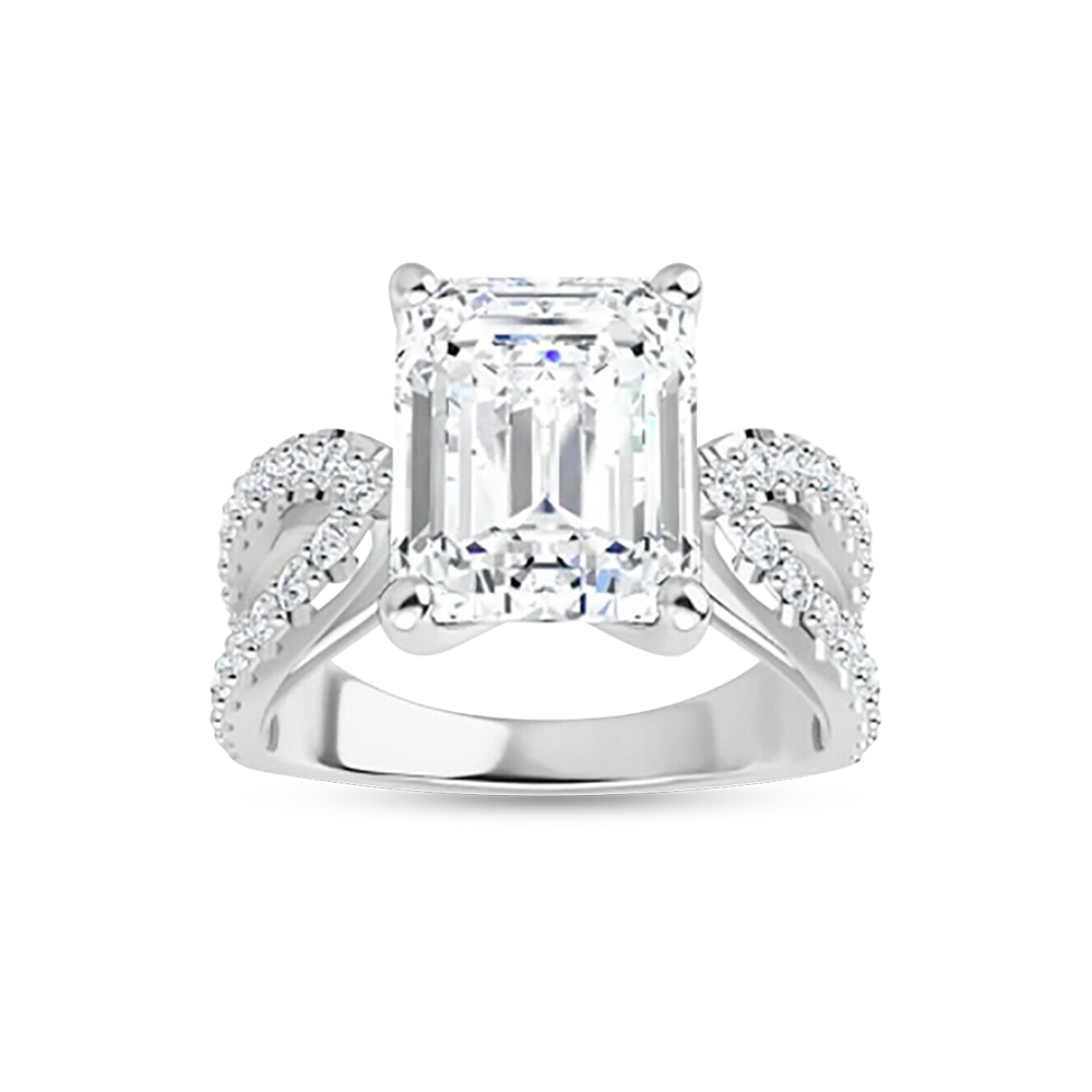 emerald-moissanite-split-band-pave-engagement-ring-123748em