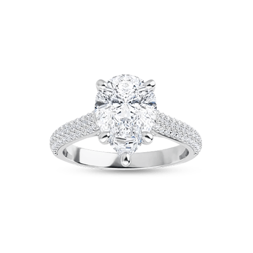 pear-moissanite-side-stone-engagement-ring-123523pe